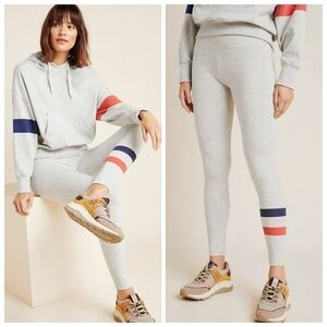 New Sundry Striped Grey Leggings NWT Size 1/Small